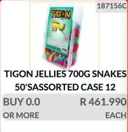 KitKat Cash and Carry Tigon jellies snakes assorted offer