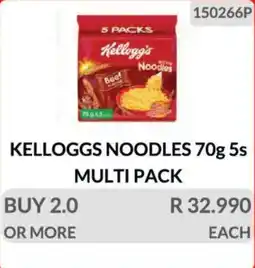 KitKat Cash and Carry Kelloggs noodles multi pack offer