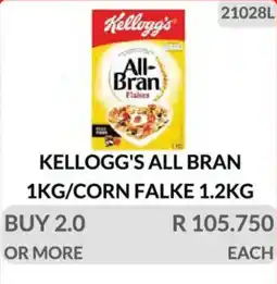 KitKat Cash and Carry Kellogg's all bran/ corn flakes offer