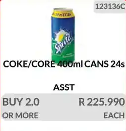 KitKat Cash and Carry Coke/ core cans asst offer