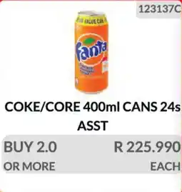 KitKat Cash and Carry Coke/ core cans asst offer