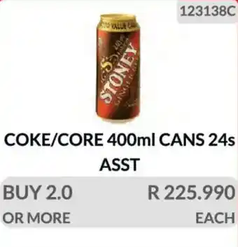 KitKat Cash and Carry Coke/ core cans asst offer