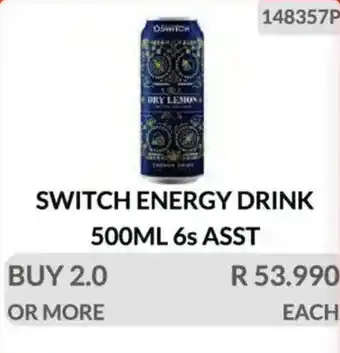 KitKat Cash and Carry Switch energy drink asst offer