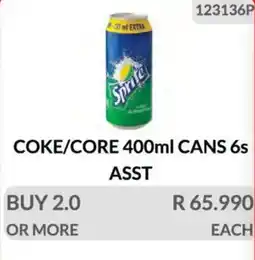 KitKat Cash and Carry Coke/ core cans asst offer