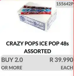 KitKat Cash and Carry Crazy pops ice pop assorted offer