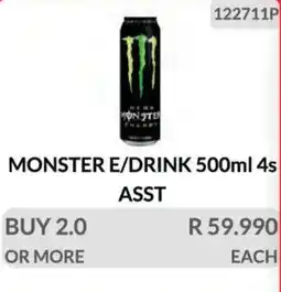 KitKat Cash and Carry Monster energy drink asst offer