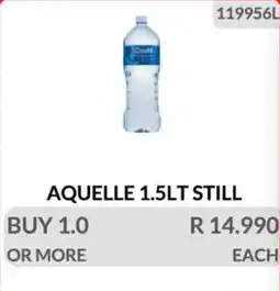 KitKat Cash and Carry Aquelle still water offer
