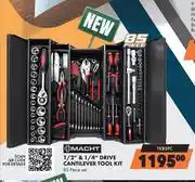 Midas Macht 1/2 & 1/4 Drive Cantilever 85 Piece Set Tool Kit offer