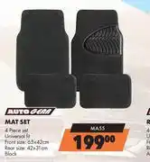 Midas Autogear 4 Piece Mat Set MA55 offer