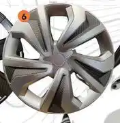 Midas Autogear 4 Piece Wheel Cover Sets 14 (Silver/Grey) WCFP09-14 offer