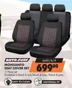 Midas Autogear 11 Piece Monsanto Seat Cover Set SA97/8/9 offer