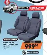 Midas Autogear Single Cab 6 Piece Grey Seat Cover Set For Ford Ranger (2012 Onward) SCCFS offer