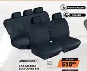 Midas Autogear 4 x 4 Safari II Seat Cover Set Front (Black) SC30M offer
