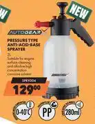 Midas Autogear Pressure Type Anti-Acid-Base Sprayer 2Ltr SPRY004 offer