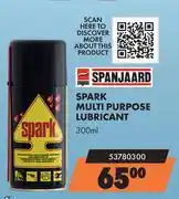 Midas Spanjaard Spark Multi Purpose Lubricant 53780300-300ml offer