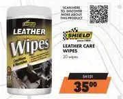 Midas Shield Leather Care Wipes (20 Wipes) SH151 offer