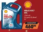 Midas Shell Helix HX7 Oil 10W-40 550053709-5Ltr offer