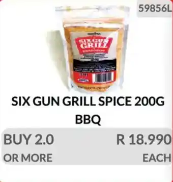 KitKat Cash and Carry Six gun grill spice bbq offer