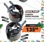 Midas Auto Gear Carbon Drink Holder DH008/9 offer