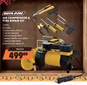 Midas Autogear Air Compressor & Tyre Repair Kit 100Psi TRKIT01 offer