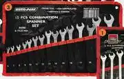 Midas Autogear Combination Spanner Sets 15 Piece Set Sizes: 6-19, 22mm SCS15 offer