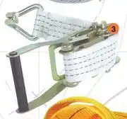 Midas Autogear Tie Downs,Straps & Holders 4 Ton Ratchet With Tail LH40 offer