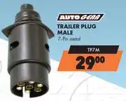 Midas Autogear Trailer Plug Male 7 Pin Metal TP7M offer