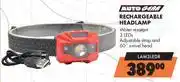Midas Autogear Rechargeable Headlamp LAM3LEDR offer