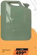 Midas Autogear Jerry Cans Metal Green JC02-20L offer