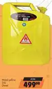 Midas Autogear Jerry Cans Metal Yellow Diesel JC06-20L offer