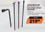 Midas Autogear Suv Spare Wheel Lever Set 4 Piece Set SWL01 offer