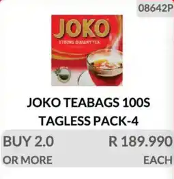 KitKat Cash and Carry Joko teabags tagless offer