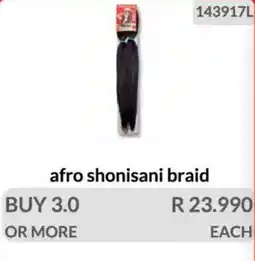 KitKat Cash and Carry Afro shonisani braid offer