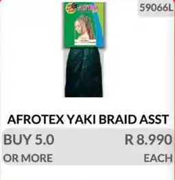 KitKat Cash and Carry Afrotex yaki braid asst offer