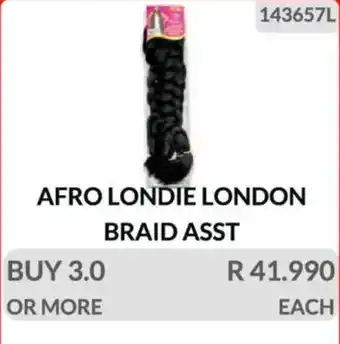 KitKat Cash and Carry Afro londie london braid asst offer