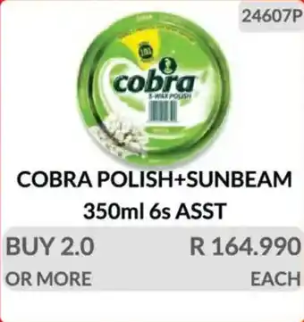 KitKat Cash and Carry Cobra polish + sunbeam asst offer