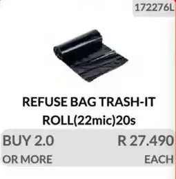 KitKat Cash and Carry Refuse bag trash-it roll offer