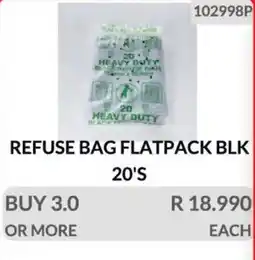 KitKat Cash and Carry Refuse bag flatpack blk offer