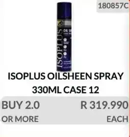 KitKat Cash and Carry Isoplus oil sheen spray offer