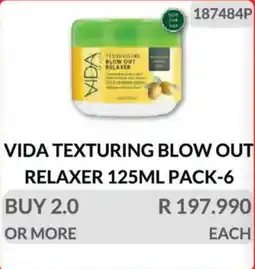KitKat Cash and Carry Vida texturing blow out relaxer offer