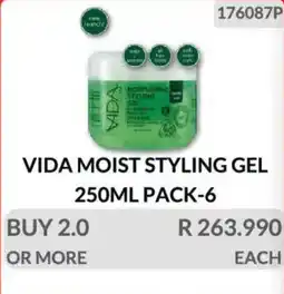 KitKat Cash and Carry Vida moist styling gel offer