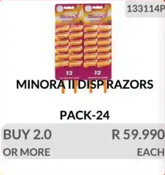 KitKat Cash and Carry Minora II disp razors offer