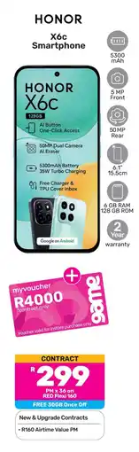 Game HONOR X6c Smartphone offer