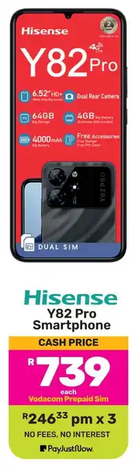 Game Hisense Y82 Pro Smartphone offer