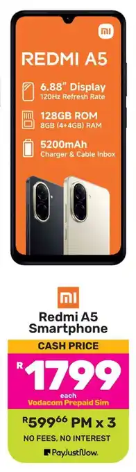 Game Xiaomi Redmi A5 Smartphone offer