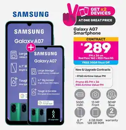 Game SAMSUNG Galaxy A07 Smartphone offer