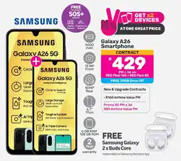 Game SAMSUNG Galaxy A26 Smartphone offer