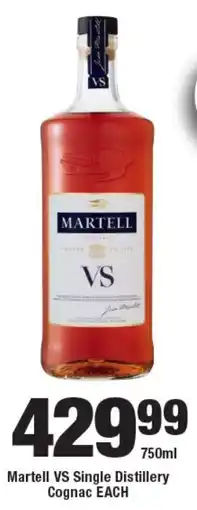 OK Liquor Martell VS Single Distillery Cognac offer