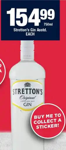 OK Liquor Stretton's Gin Asstd. offer