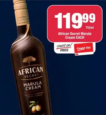 OK Liquor African Secret Marula Cream offer